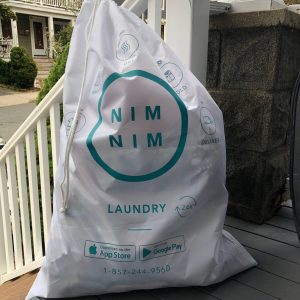 NimNim's White Laundry Bag 1