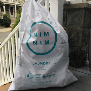 NimNim's White Laundry Bag