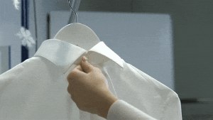 A shirt on hanger